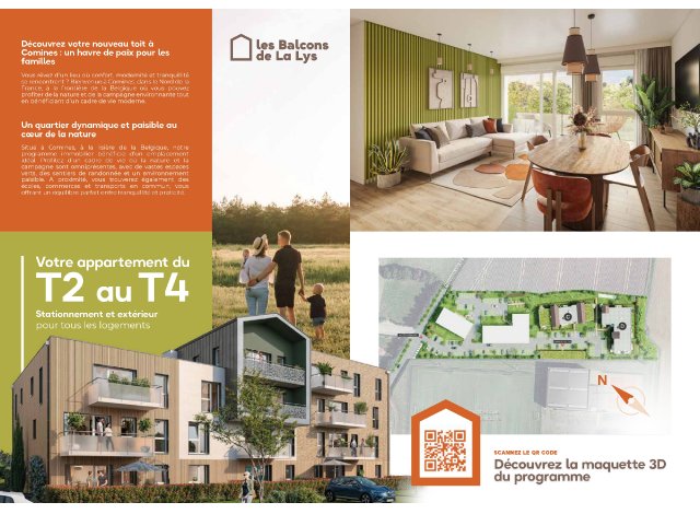 Programme immobilier neuf appart Comines