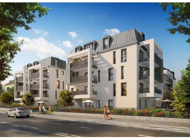 Investissement locatif en Rhne-Alpes : programme immobilier neuf pour investir Le Clos Marlioz  Aix-les-Bains