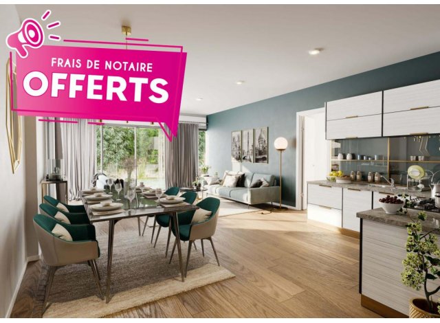 Investissement locatif  Cormeilles-en-Parisis : programme immobilier neuf pour investir Domaine Naturé Seine  Cormeilles-en-Parisis
