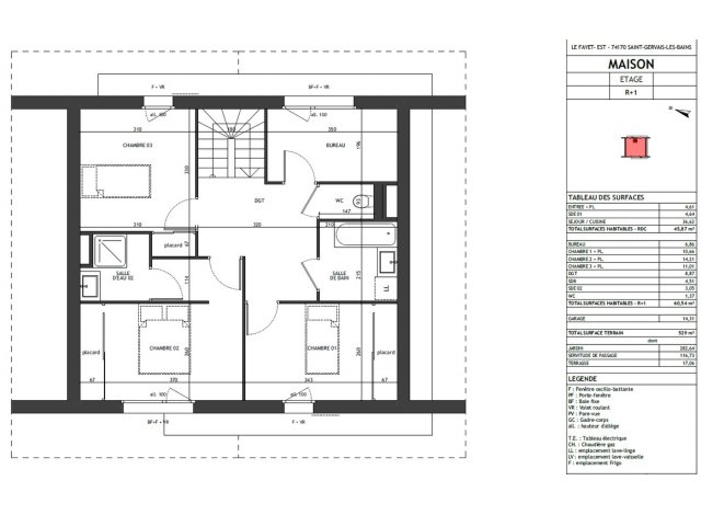 Investissement locatif  Meribel-les-Allues : programme immobilier neuf pour investir Maison Neuve à Vendre  Saint-Gervais-les-Bains