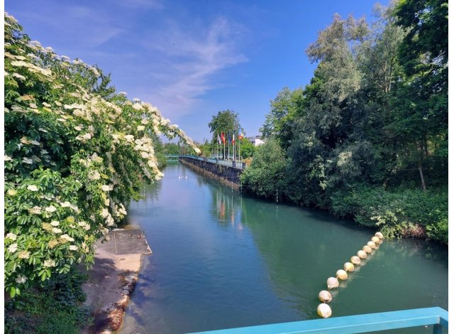 Jardin des Eaux Vives appart Huningue