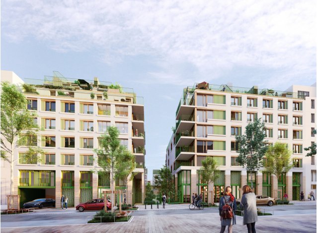 Investissement locatif  Paris 12me : programme immobilier neuf pour investir Village Harmonie  Vitry-sur-Seine