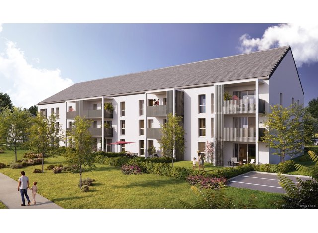 Investissement locatif en Aquitaine : programme immobilier neuf pour investir Domaine du Mansengou -Tab  Lons