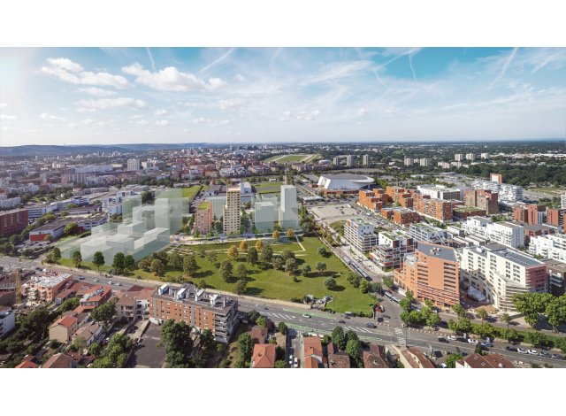 Lisière du Parc Akmé programme neuf Toulouse