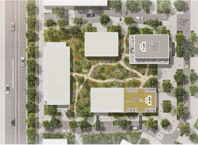 Programme neuf Toulouse : Lisière du Parc Akmé