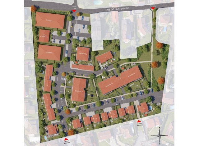 Programme immobilier neuf appart Toussieu