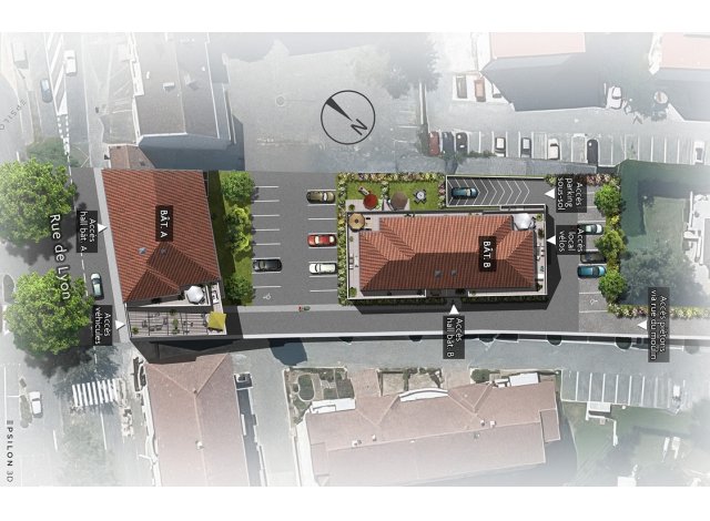 Meximieux programme neuf  Résidence Tandem