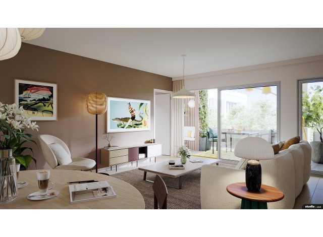 Logement neuf Bordeaux : Balcons sur Chartrons
