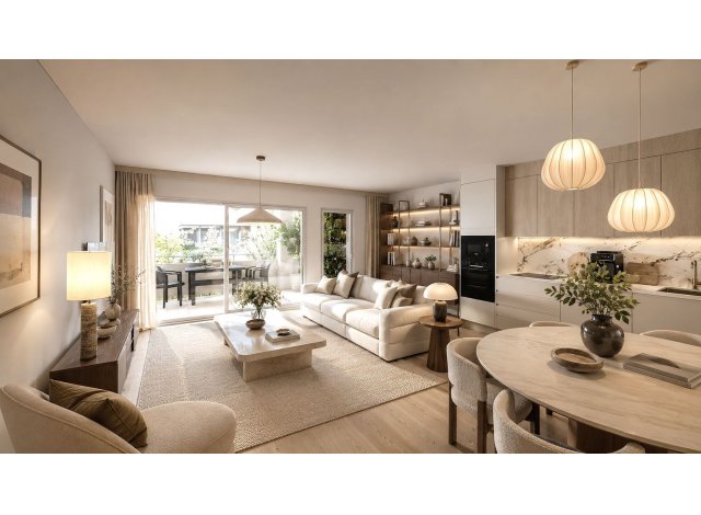 Balcons sur Chartrons immobilier neuf Bordeaux