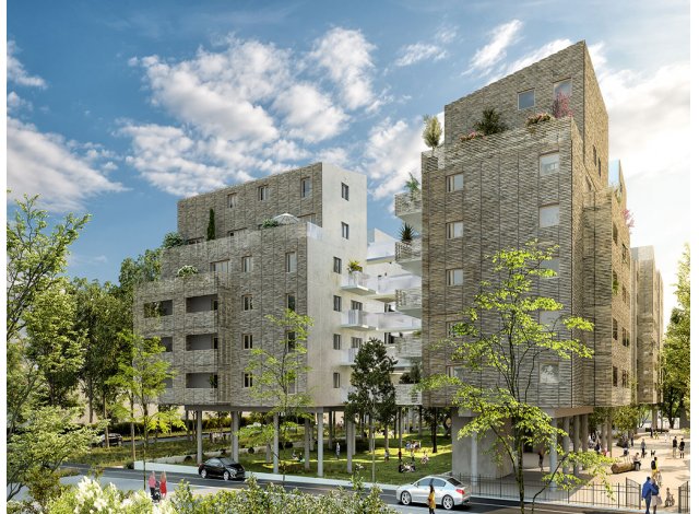 Investissement locatif en Aquitaine : programme immobilier neuf pour investir Brazza Lib  Bordeaux