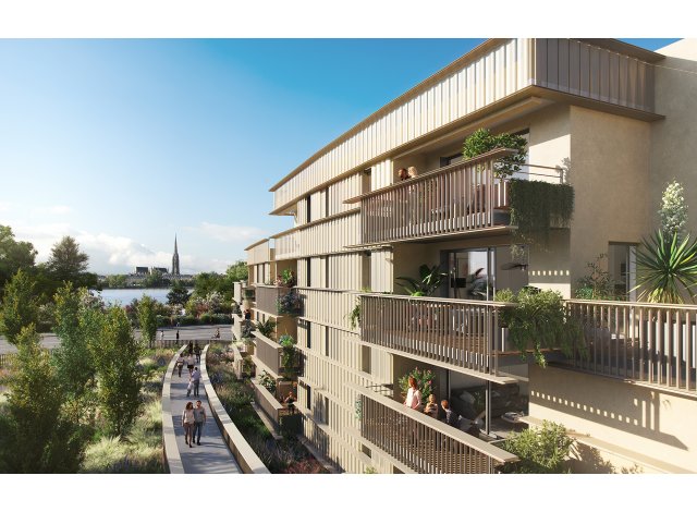 Investissement locatif en Aquitaine : programme immobilier neuf pour investir Estuaire  Bordeaux