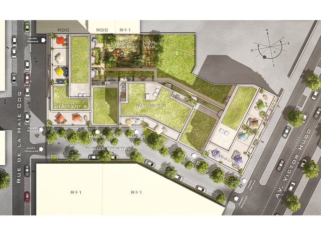 Programme immobilier neuf appart Aubervilliers