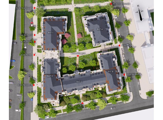 Programme immobilier neuf appart Le Blanc Mesnil