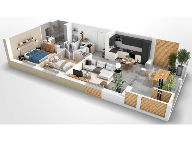 Programme immobilier neuf appart Échirolles