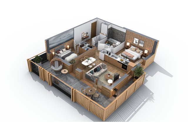 Projet immobilier Saint-Jean-de-Sixt : Le Kos
