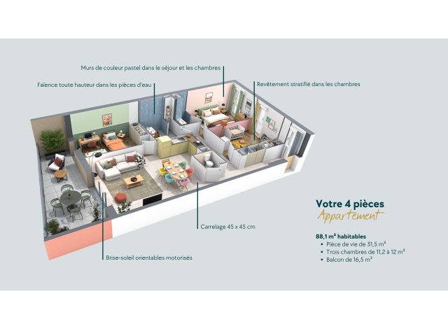 Le Van Gogh programme neuf Le Pont-de-Claix