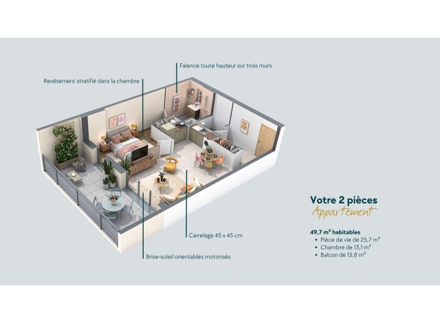 Projet immobilier Le Pont-de-Claix : Le Van Gogh