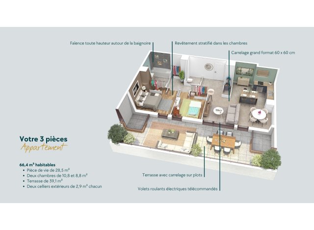 Programme immobilier neuf Appart La Roche-sur-Foron