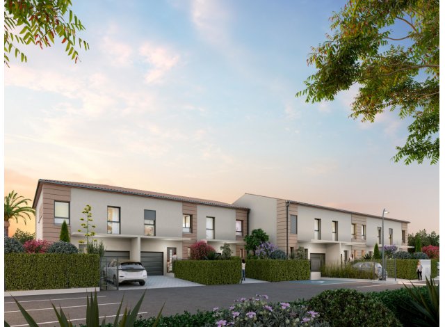 Investissement locatif dans les Pyrnes-Orientales 66 : programme immobilier neuf pour investir Villelongue-de-la-Salanque - Villa Molins  Villelongue-de-la-Salanque