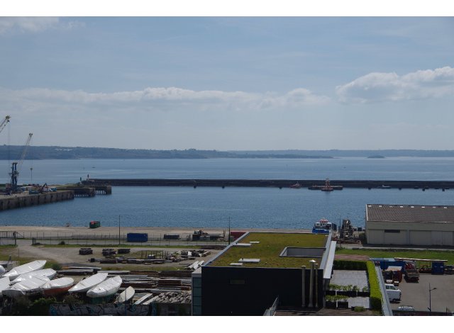 Investissement locatif  Le Relecq Kerhuon : programme immobilier neuf pour investir Brest M5  Brest