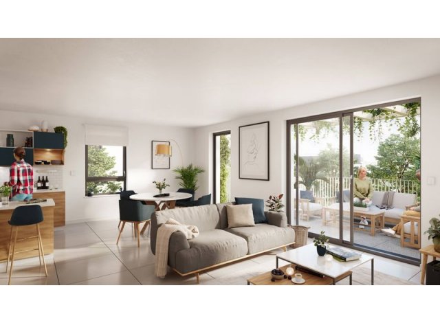 Les Villas des Sources programme neuf Mittelhausbergen