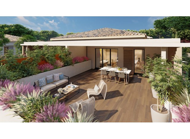 Investissement locatif  Meyreuil : programme immobilier neuf pour investir Aix-en-Provence M4  Aix-en-Provence