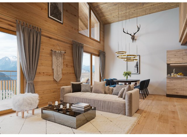 Programme immobilier neuf appart Huez