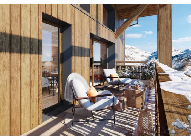 Programme immobilier neuf appart Huez