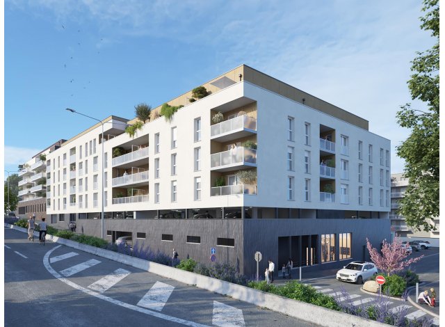 Investissement locatif en Seine-Maritime 76 : programme immobilier neuf pour investir Maromme M1  Maromme