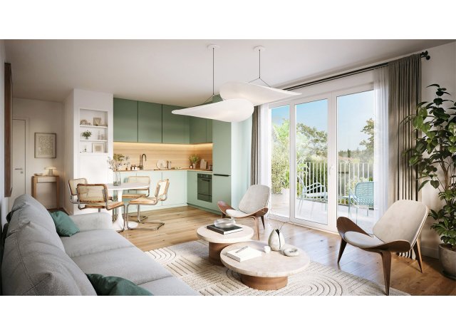 Programme immobilier neuf appart Le Coudray Montceaux