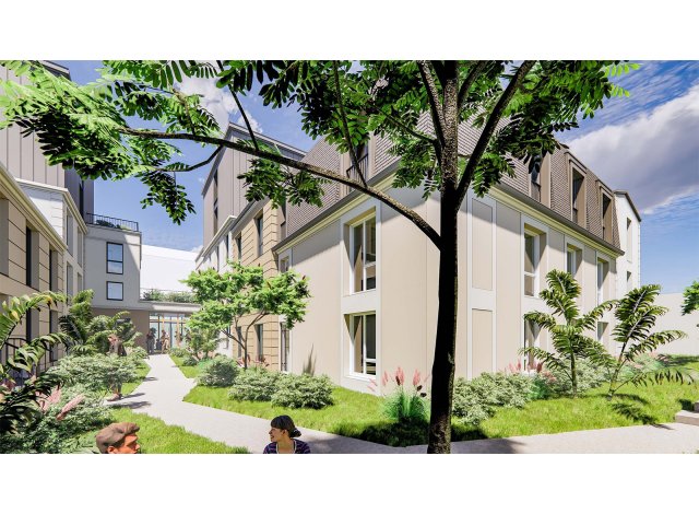 Logement neuf Orléans : Living Saint Laurent