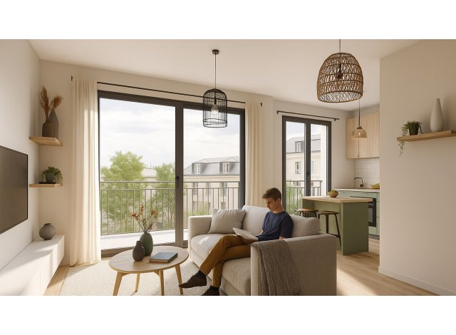 Orléans programme neuf  Living Saint Laurent