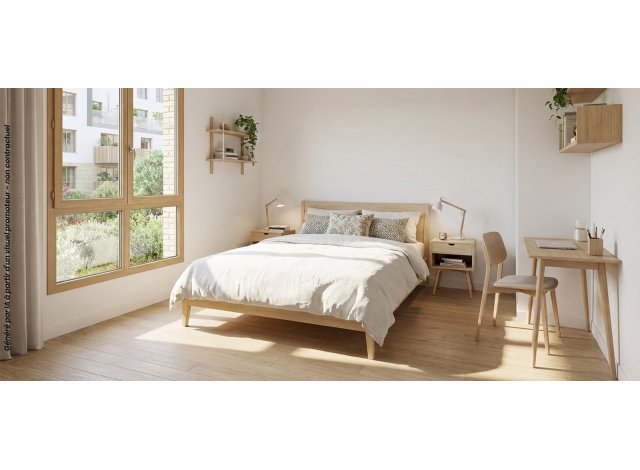 Logement neuf Voisins-le-Bretonneux : Patio (78)