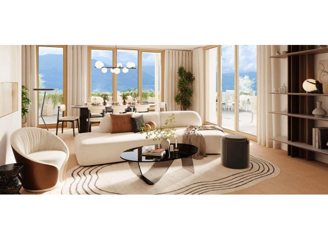 Programme immobilier neuf mixte Lumbin