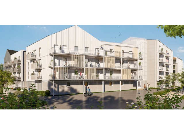 La Passerelle ? Bätiments 3 et 4 du Lot a Lotissement Ilot Mairie programme neuf Gouesnou