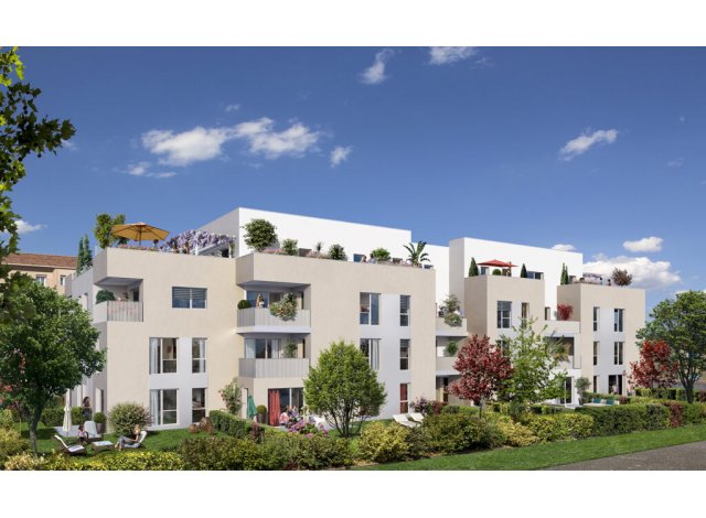 Investissement locatif en Rhne-Alpes : programme immobilier neuf pour investir Plain'Itude  Lyon 8ème