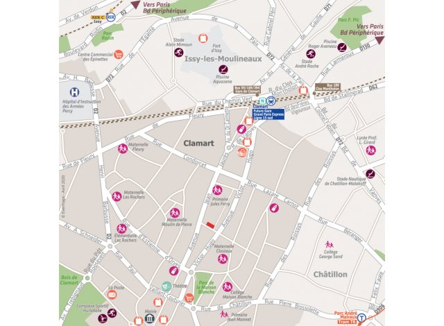 Programme immobilier neuf appart Clamart