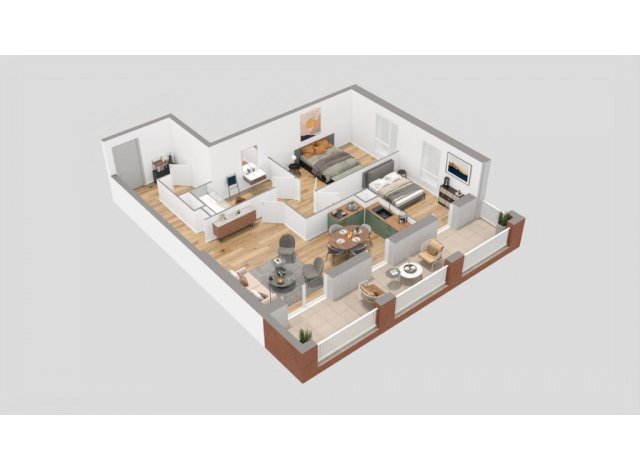 Programme immobilier neuf appart Chartres