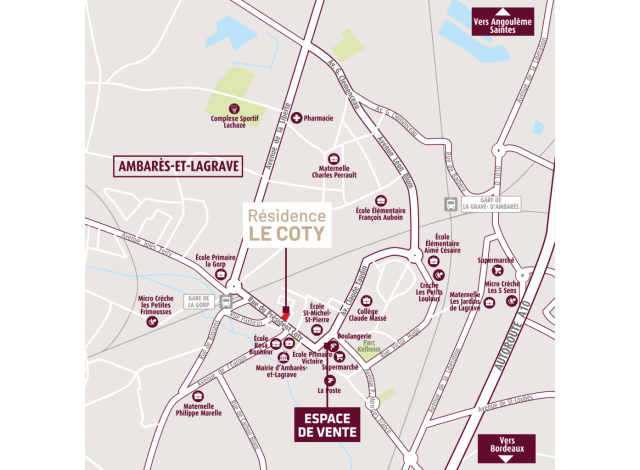 Résidence le Coty programme neuf Ambarès-et-Lagrave