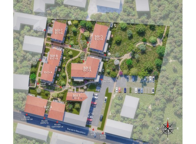Central Parc programme neuf Belleville-en-Beaujolais