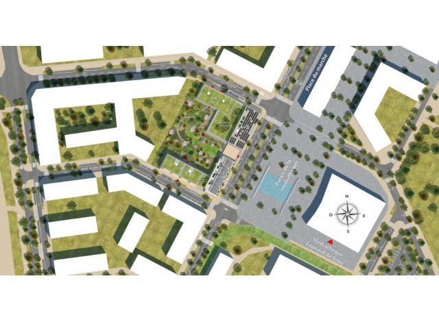 Programme immobilier neuf appart Vaulx-en-Velin