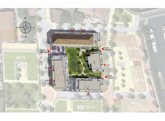 Beaucaire programme neuf  Le Patio des Berges