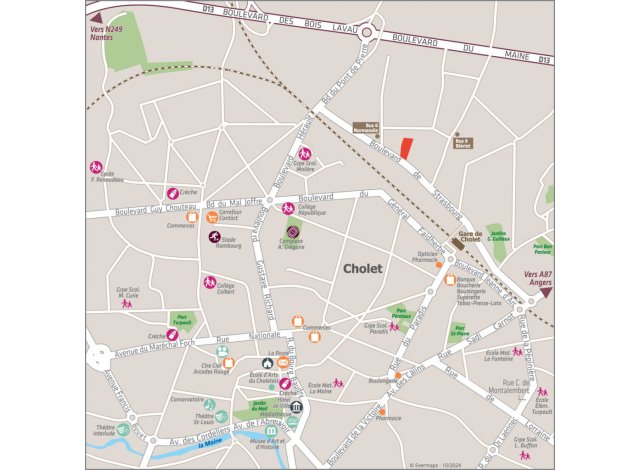 Programme immobilier neuf appart Cholet