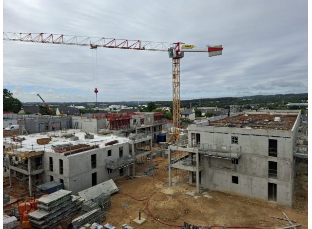 Les Jardins des Rives programme neuf Pontivy
