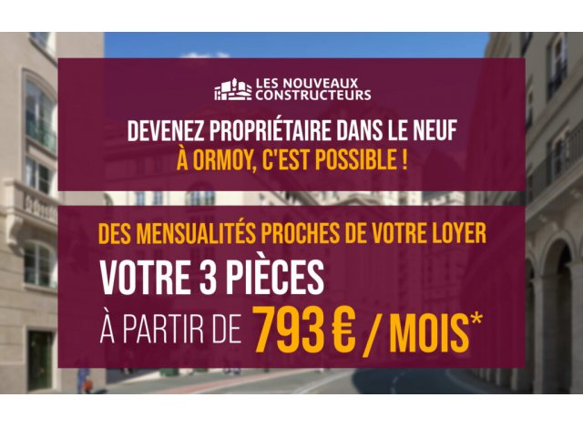 Logement neuf Ormoy : Villanova