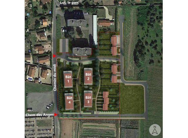 Les Allées Fleurie Immobilier neuf Saint-Georges-de-Reneins
