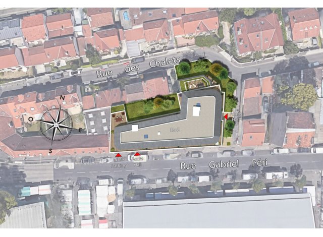 Programme immobilier neuf appart Colombes