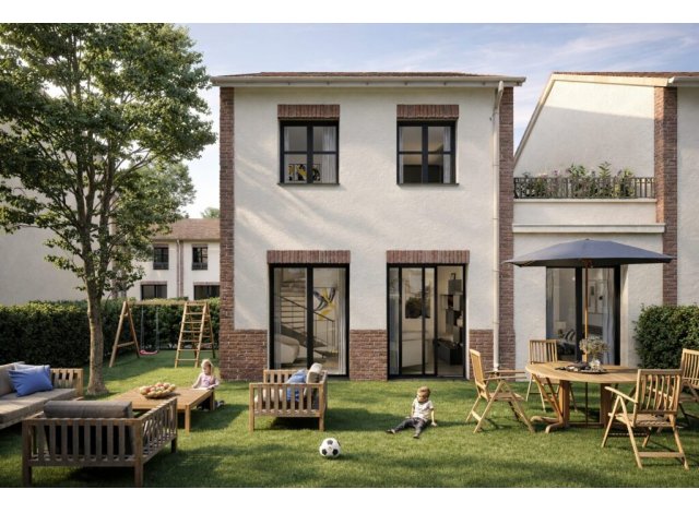 Programme neuf Dugny : Domaine de la Croix de l'Ermite - Maisons
