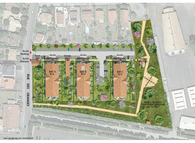 Allées et Parc programme neuf Saint-Maixent-l'École
