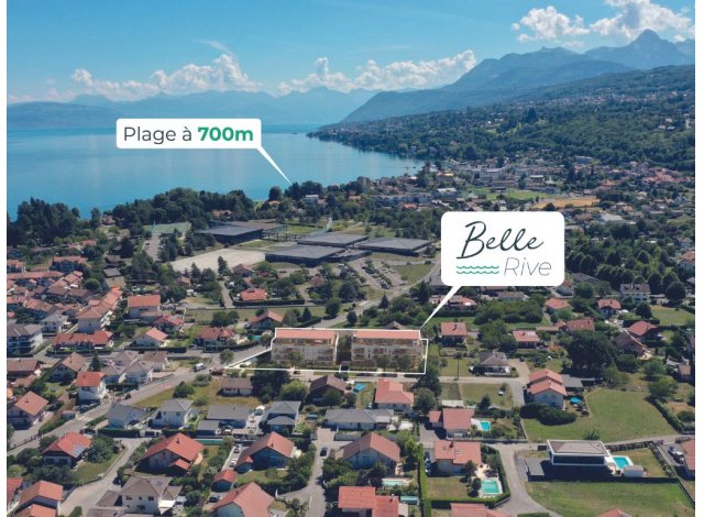 Investissement locatif en Rhne-Alpes : programme immobilier neuf pour investir Résidence Belle Rive  Publier